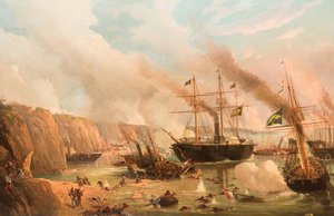Riachuelo Naval Combat — Edoardo Federico De Martino