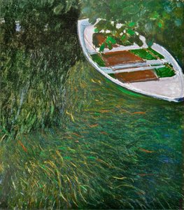 The Row Boat — Claude Monet