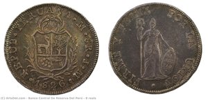 8 Reals — Banco Central De Reserva Del Perú