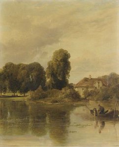 The Decoy Pond At Hendon — William Collins