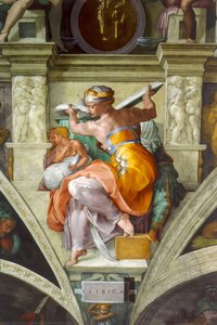 The Libyan Sibyl — Michelangelo Buonarroti, High Renaissance