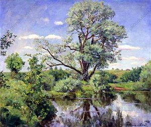 Nemtsovo. Pond. — Pyotr Konchalovsky