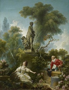 The Progress Of Love: The Meeting — Jean-honoré Fragonard, Romanticism