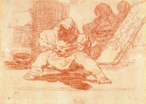 Que Locura! 1 — Francisco José De Goya Y Lucientes, Romanticism