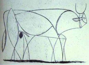 Bull (plate Ix) — Pablo Picasso