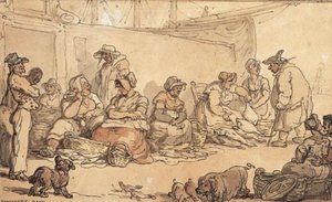 Plymouth Dock — Thomas Rowlandson