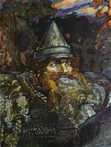 The Bogatyr (hero) 1 — Mikhail Vrubel