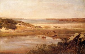 Landscape With River — Thomas Worthington Whittredge