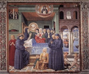 Death Of St. Monica — Benozzo Gozzoli