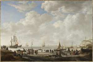 View Of A Beach — Simon De Vlieger