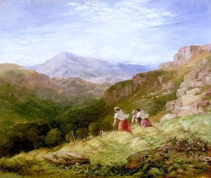 Haymaking on Snowdon