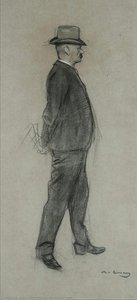 Portrait Of Francesc Teixidó — Ramon Casas I Carbó