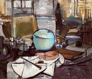 Still Life With Gingerpot 1 — Piet Mondrian, Cubism