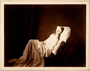 She Never Told Her Love — Henry Peach Robinson, Pre-raphaelite Romanticism