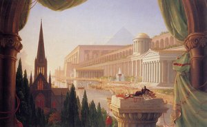 The Dream Of The Architect — Thomas Cole