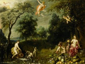 Four Elements — Jan The Younger Brueghel