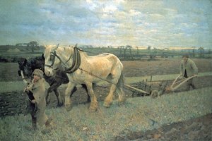 Ploughing — Sir George Clausen