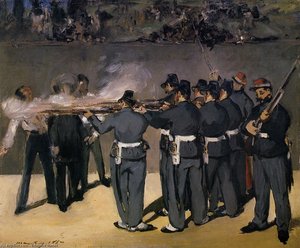 The Execution Of The Emperor Maximillian — Édouard Manet