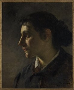 Unknown Munich Woman — Theodore Clement Steele