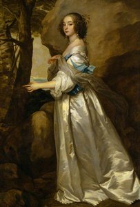Lady Frances Cranfield (d.1687), Later Countess Of Dorset — Sir Anthony Van Dyck