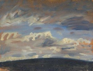 A Cloud Study — Sir Alfred James Munnings, Impressionism