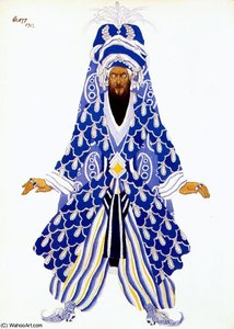 Le Sultan Vindicatif — Léon Bakst