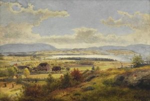 Norwegian Ask Gods 1848 Ask Estate 1848 — Hans Fredrik Gude