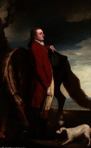 Portrait Of Colonel Wilson Braddyll — George Romney