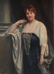 Portrait Of An Unknown Edwardian Lady — Beatrice Offor