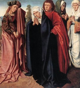 The Holy Women And St John At Golgotha — Gerard David, Northern Renaissance