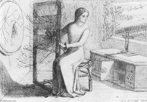 The Lady Of Shalott — Elizabeth Siddal