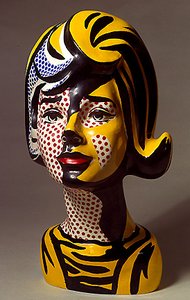 Head Red Shadow — Roy Lichtenstein