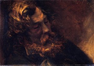 Man Asleep — Adolph Von Menzel