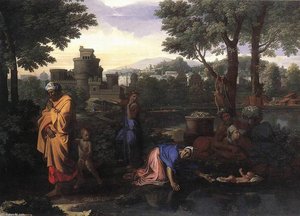 The Exposition Of Moses — Nicolas Poussin