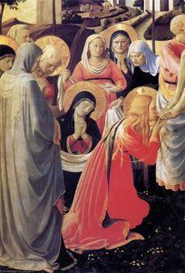 Deposition From The Cross (detail) — Fra Angelico, Early Renaissance