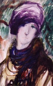 French Portrait — Mária Bozóky