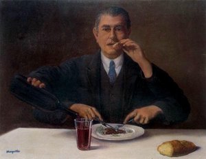 The Magician (self-portrait With Four Arms) — René Magritte