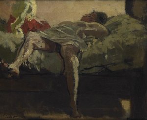 Fille Vénitienne Allongée — Walter Richard Sickert