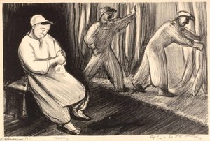 Resting, From The Stockyard Series — Elizabeth Olds