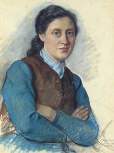 Portrait Of Mrs Beilitz — Zinaida Serebriakova