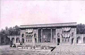 Throne Pavilion, In Teheran — Pascal Xavier Coste
