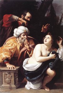 Susanna And The Elders — Sisto Badalocchio