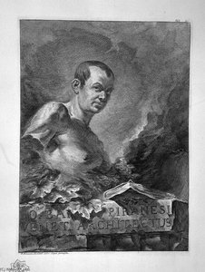 Self-portrait — Giovanni Battista Piranesi