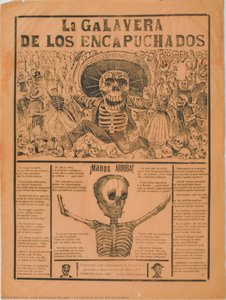 [la Calavera De Los Encapuchados] — Jose Guadalupe Posada