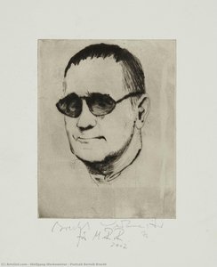Portrait Bertolt Brecht — Wolfgang Werkmeister