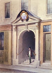The Entrance To Butchers — Thomas Hosmer Shepherd