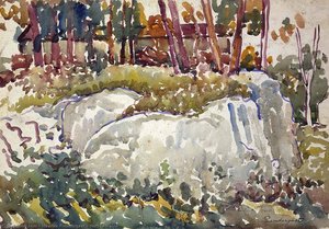 Rocks, Maine — Maurice Brazil Prendergast