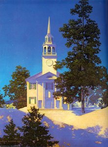 Peaceful Night — Maxfield Parrish