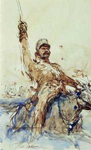 A Rider — Ilya Yefimovich Repin