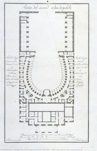 Teatro Alla Scala In Milan. Gaetano Mercoli — Giuseppe Piermarini, Giacomo Mercoli (1745-1825)